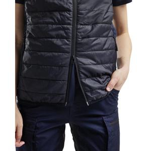 BLAKLADER - 386420309986S Chaleco cálido para mujer Negro/Azul marino oscuro-EAN 7330509818664 CHAQUETAS DE TRABAJO CHAQUETAS DE VERANO SOFTSHELL - Product Image 4