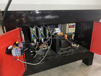 Mini routeur CNC domestique 3 axes avec contrôle Syntec/Mach3/RichAuto, moteur pas à pas, engrenage haute vitesse et PLC 600x900mm