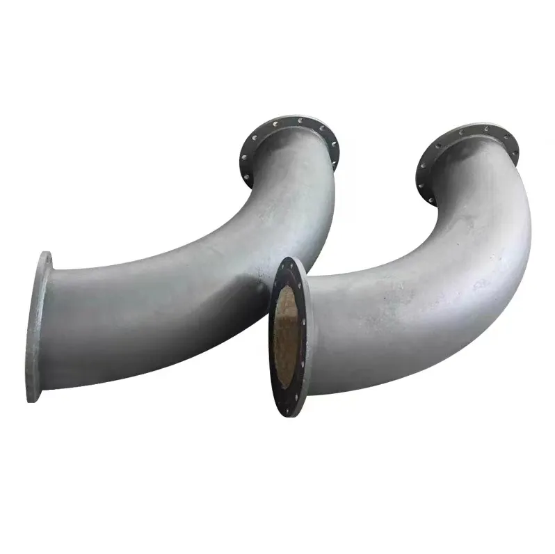 Wear Resistant Lined Steel Pipe / Elbow / Bend