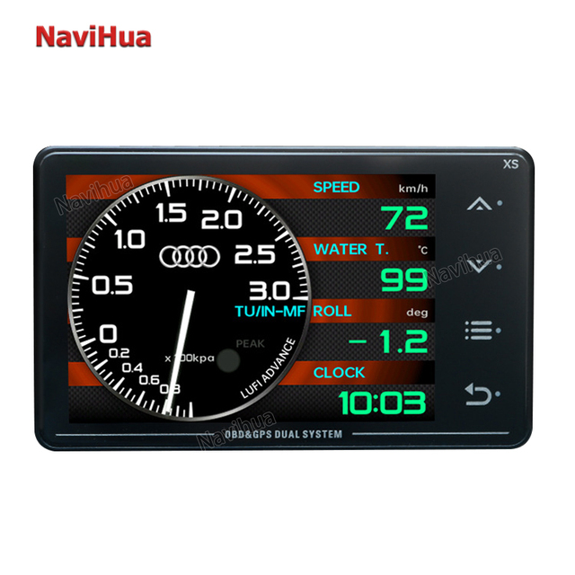 Navihua Car Gauge Temperature Meter Digital Atuto Original Product Car Digital Peu Magician XS LCD OBD Meter