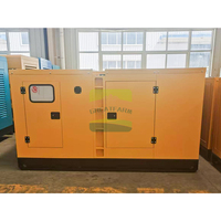 Générateur diesel insonorisé à faible bruit 16KW, portable, type remorque mobile, pour la construction et l'usage domestique