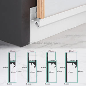 Plinthe lumineuse encastrée en aluminium TK, <span class=keywords><strong>bande</strong></span> lumineuse dissimulée, plinthe lumineuse dissimulée, plinthe LED encastrée - Product Image 6