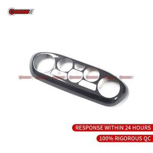 ชุดแต่งภายในรถยนต์คาร์บอนไฟเบอร์แห้งคุณภาพสูงสไตล์ OEM ฝาครอบปุ่มควบคุมกลางสำหรับ Ferrari 458 - Product Image 5