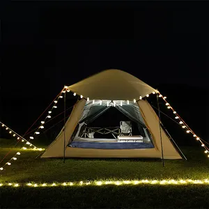 稳定便携式户外帐篷野餐防水自动开放式户外野营帐篷