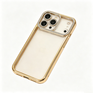 Funda Transparente <span class=keywords><strong>para</strong></span> Teléfono con Cristales, Estilo Ins, Protección Total, Resistente a Impactos, con Protector de Pantalla Integrado <span class=keywords><strong>para</strong></span> 13-17 Pro Max - Product Image 2