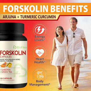 BioFlex Factory Custom 5 en 1 Capsules amincissantes à base de plantes <span class=keywords><strong>Forskolin</strong></span> avec Garcinia Cambogia et thé vert pour la gestion du poids - Product Image 4