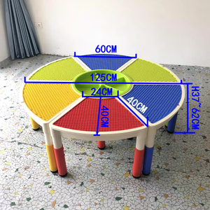 Table en plastique pour l'apprentissage des enfants, mobilier de maternelle, table et chaise pour enfants - Product Image 6