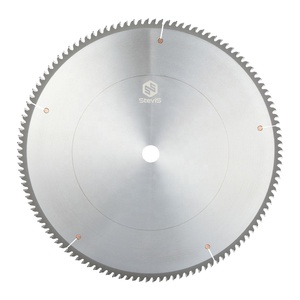 Disque de scie PCD industriel SteviS 450 mm 100T pour la découpe de profilés en aluminium, anti-vibration, résistant à la chaleur, lame de scie circulaire - Product Image 1