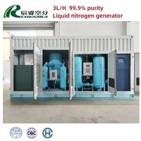 Machine de production d'azote liquide ChenRui à commande PLC, pureté 99,99 %, mini-générateur d'azote liquide pour usine de transformation alimentaire