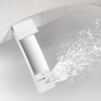 WC intelligent MWD Watermark avec siège chauffant allongé, télécommande, universel S-trap/P-trap 60-400mm, cuvette de toilette bidet 180mm, CE