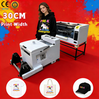 A1A2A3 DTF Imprimante de tubes de cartes à jet d'encre anti-broderie facile à utiliser avec tête d'impression XP600 pour toute imprimante de billets de tissu ou de cuir