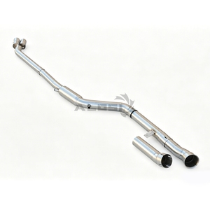 Tubo de Escape Central de Gran Diámetro de 3.5 Pulgadas para <span class=keywords><strong>BMW</strong></span> 540I G30 B58 3.0T 2018-2024, Piezas de Afinación de Alto Flujo de Fijación Directa - Product Image 3