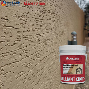 MANZZ Système de revêtement décoratif extérieur à base de ciment Peinture pierre Texture Graffiato Revêtement mural Enduit Décoratif <span class=keywords><strong>Façade</strong></span> - Product Image 1