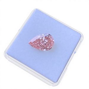 Diamantes CVD de Laboratorio D'vins Jewels, Corte Pera, Color Rosa Intenso, 6.99ct, VS1, para Joyería - Product Image 1