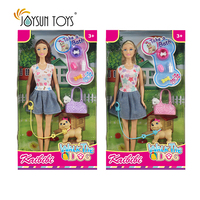 Jouet éducatif en plastique de 11.5 pouces pour filles, ensemble de jeu de simulation