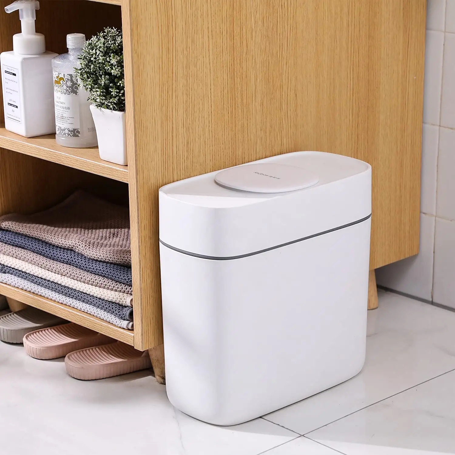 JOYBOS Fábrica de auto-desenvolvido Fácil botão de imprensa, abrir facilmente adequado para banheiro cozinha sala quarto lata de lixo