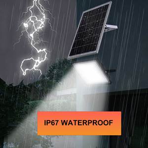 100W 200W 300W Ip67 Portable Waterproof Garden Outdoor Led <b>Solar</b> Powered Flood Lights - Product Image 3