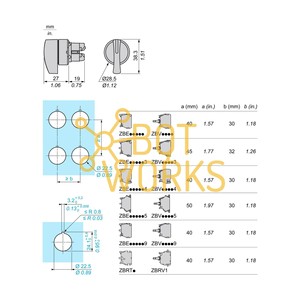 Schneider Electric ZB5AJ4C0 - Nuevo - Product Image 1