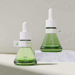 Newest Serum <strong>Bottle</strong> Packaging 15ml <strong>30ml</strong> Cosmetic <strong>Glass</strong> Container Unique Shape For Dropper <strong>Bottle</strong> With Box - Product Image 2