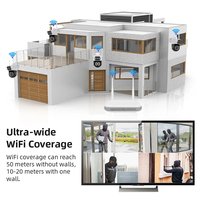 Wistino 8CH wifi nvr kamerasystem freie wahl des kamera pakets AI humanoid tracking cctv kamerasystem