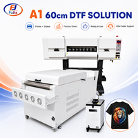Imprimante DTF A1 avec 4 têtes Epson I3200 et sécheur à poudre pour machine d'impression de vêtements à haute vitesse