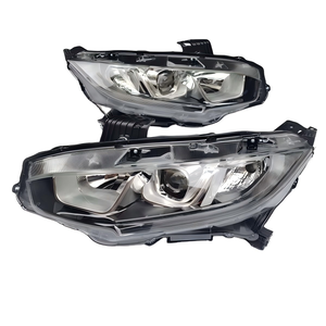 Kits de Iluminación Automotriz, Faros Delanteros Halógenos 33100-TET-H01 33150-TET-H01 para <span class=keywords><strong>Honda</strong></span> Civic FC1 FC7 2016-2021 1.5L 1.8L 10.ª Generación - Product Image 4