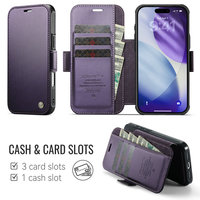 Coque de téléphone CaseMe pour iPhone 17 avec béquille antichoc – Accessoires pour téléphones mobiles