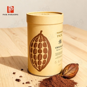 Ingrosso di alta qualità in polvere proteica naturale cartone contenitore di imballaggio con coperchio a tenuta d'aria 100% - Product Image 2