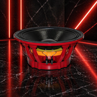Speaker Subwoofer Profesional 18 Inch 2000W RMS 4000W Peak 151mm Voice Coil Driver Bass Daya Tinggi untuk Sistem Audio Panggung