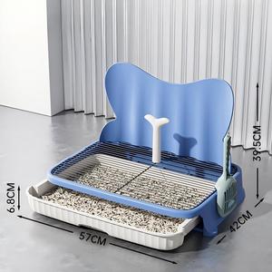 Toilette pour chien détachable et étanche avec cathéter urinaire simulé, <span class=keywords><strong>grille</strong></span> antidérapante, pour chiens de petite et moyenne taille, avec tapis absorbant - Product Image 5