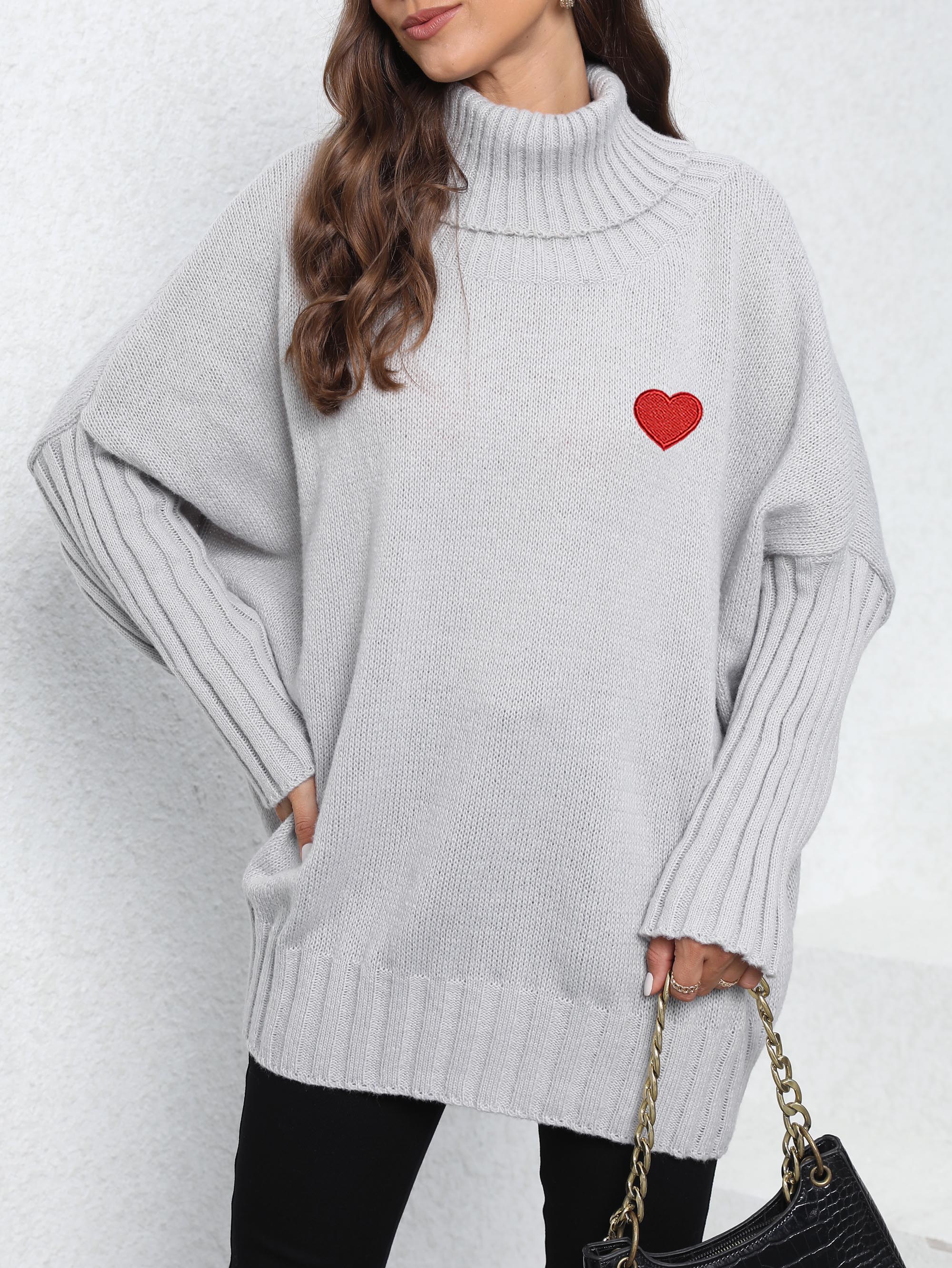 ケイティ Winter hearts turtle neck Buy Love & Roses Red Sequin Heart Motif Jumper from Next USA