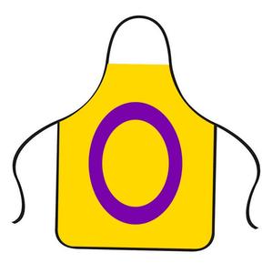 Designed for Greysexual <strong>Pride</strong> Apron Reusable Polyester Fan Gift for Home <strong>Kitchen</strong> Cleaning Unique Kit - Product Image 6