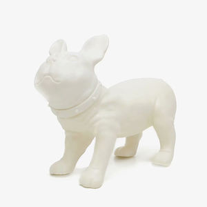 예쁜 플라스틱 소형견 마네킹, 녹색 동물 마네킹 프렌치 불독 - Product Image 5