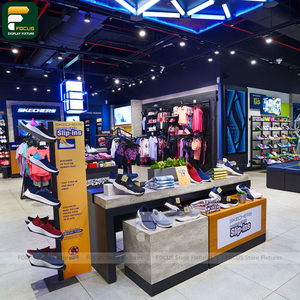 ชั้นวางเสื้อผ้าพร้อมตู้ฐานสำหรับร้านค้าปลีกเสื้อผ้า - Product Image 6