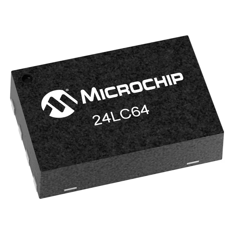 Electric Component IC Chip Sound Chips Original Integrated Circuit 24LC64T 64Kb I2C Compatible 2-wire Serial EEPROM 24LC64T-I/SN