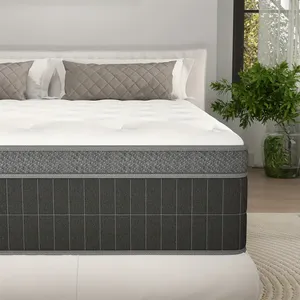 Giá khuyến mãi 10/12/14 inch Bộ nhớ bọt Nệm Bộ nhớ bọt Giường Mùa Xuân giường nệm Tatami nệm - Product Image 3