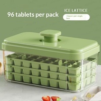 Moules et plateaux à glaçons en plastique de qualité alimentaire, à pression, directement de l'usine, pour réfrigérateurs domestiques, pour la fabrication de vos propres glaçons