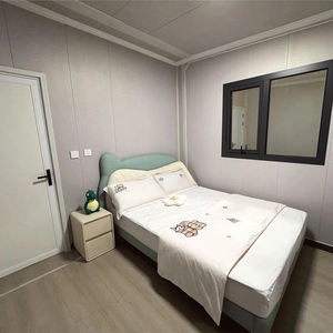 Venta al por mayor a prueba de marco de estructura de acero de 20 pies 40 pies móvil prefabricada pequeña casa expandible contenedor prefabricado hogar - Product Image 2