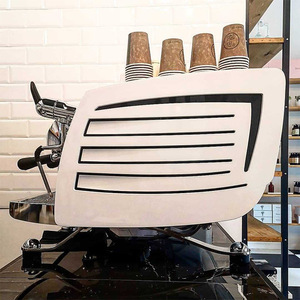 Machine à café à double tête Victoria Arduino Black Hawk VA388T3 Edition, semi-automatique, en acier inoxydable, 2800W, expresso commercial - Product Image 2