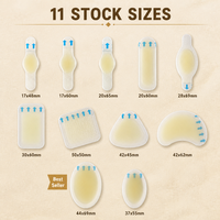 Pansements hydrocolloïdes imperméables et respirants à forte adhérence pour talons, pour distributeurs