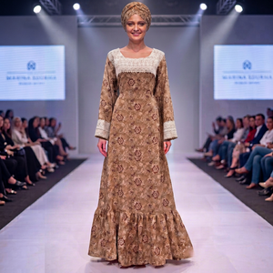 Hermoso Vestido Maxi de Encaje Floral para Mujer, Estilo Étnico Africano, Tela de Rayón Ecológica, Prenda de Verano de Lujo, Modelo Largo Bishop - Product Image 2