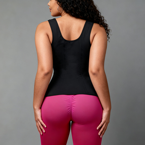 LANGQIN Ceinture de maintien de la taille pour femmes, double compression, corset respirant, sangle amincissante pour le <span class=keywords><strong>ventre</strong></span> <span class=keywords><strong>plat</strong></span>, gaine sculptante - Product Image 3