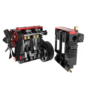 Motor <span class=keywords><strong>TOYAN</strong></span> SEMTO ST-NF2 2026, 7cc, SOHC, 2 Cilindros en Línea, 4 Tiempos, Refrigerado por Aire, Kit de Modelo de Motor Nitro, Construye Tu Propio Motor - Product Image 6