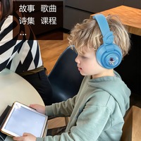 Enfants pour écouteurs Bluetooth Astronaute Design Earbuds Longue durée de vie de la batterie Écouteurs sans fil supra-auriculaires pour les jeux