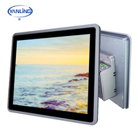 Panel PC Táctil Industrial Capacitivo Sin Ventilador de Amplio Voltaje 9-36V 10.1 Pulgadas Intel J6412 3 LAN 2.5GbE RS232/485 TPM2.0 para IoT Gateway