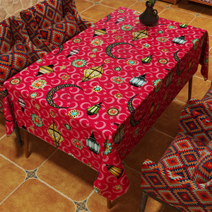 Hot-Bán PVC PP In Hoa Khăn Trải Bàn Phong Cách Đơn Giản Thân Thiện Với Môi Không Thấm Nước Tùy Chỉnh Cho Nhà Sử Dụng Không Dệt Công Nghệ - Product Image 3