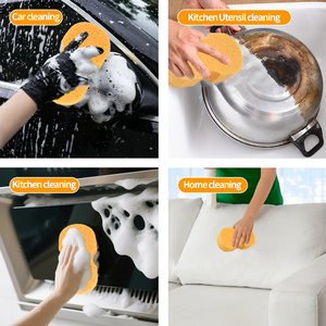 Mềm Đa Chức Năng Rửa Pad Tự Động Vẻ Đẹp Di Động Mở Rộng Miếng Bọt Biển Xước Miễn Phí Khối Rửa Xe Miếng Bọt Biển - Product Image 6