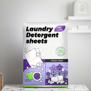 Vente en gros de draps de linge écologiques solubles dans l'eau Bandes de lavage super concentrées Feuilles de linge pour nettoyer l'arôme naturel - Product Image 2