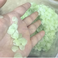 Pétales d'hortensia Anna sélectionnés à la main en gros, confettis de fleurs préservées, pétales de fleurs séchées blancs et roses pour mariage