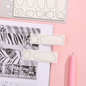Sticky Notes Set School Supplies Cute Kawaii Self-Adhesive Memo <b>Pads</b> Stationery Creative - Product Image 6